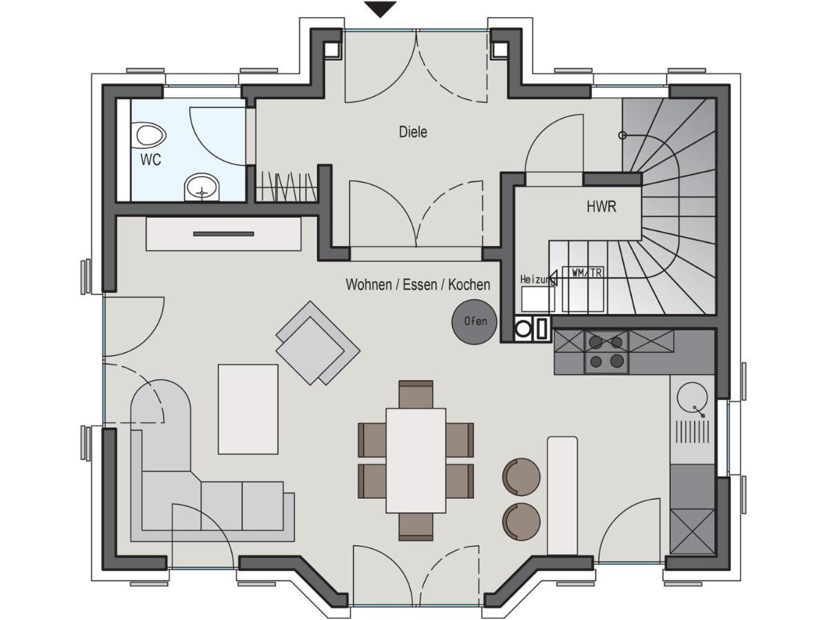 Ferienhaus Seeschwalbe 44 Fuhlendorf  Ngoại thất bức ảnh